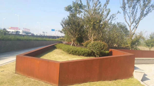 封开耐候钢挡土墙